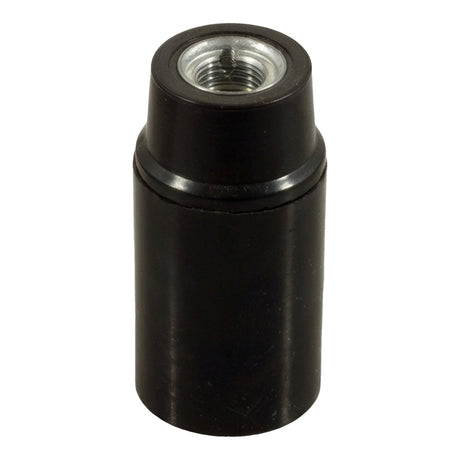 E14 bakelite socket — Black