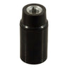 E14 bakelite socket — Black