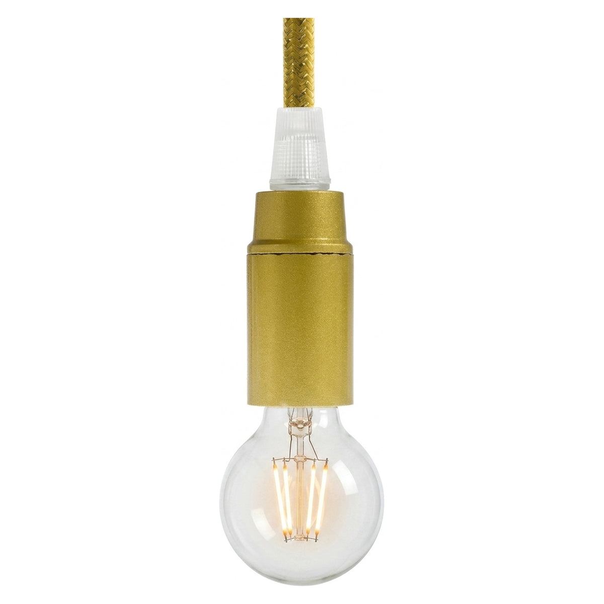 E14 bakelite socket — Gold