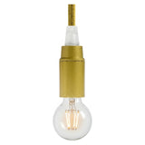 E14 bakelite socket — Gold