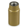 E14 bakelite socket — Gold