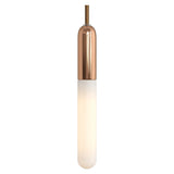 E14 compact metal socket — Copper