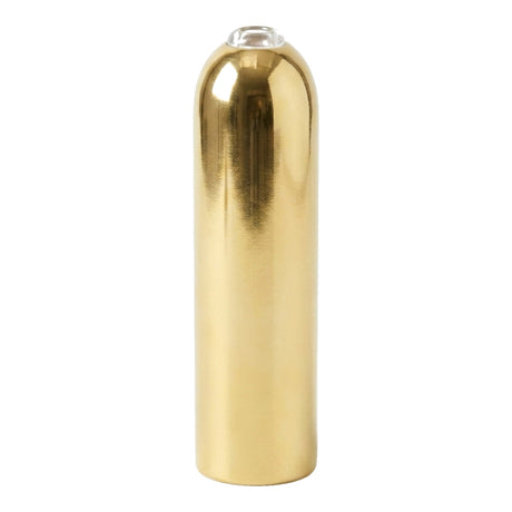 E14 compact metal socket — Brass