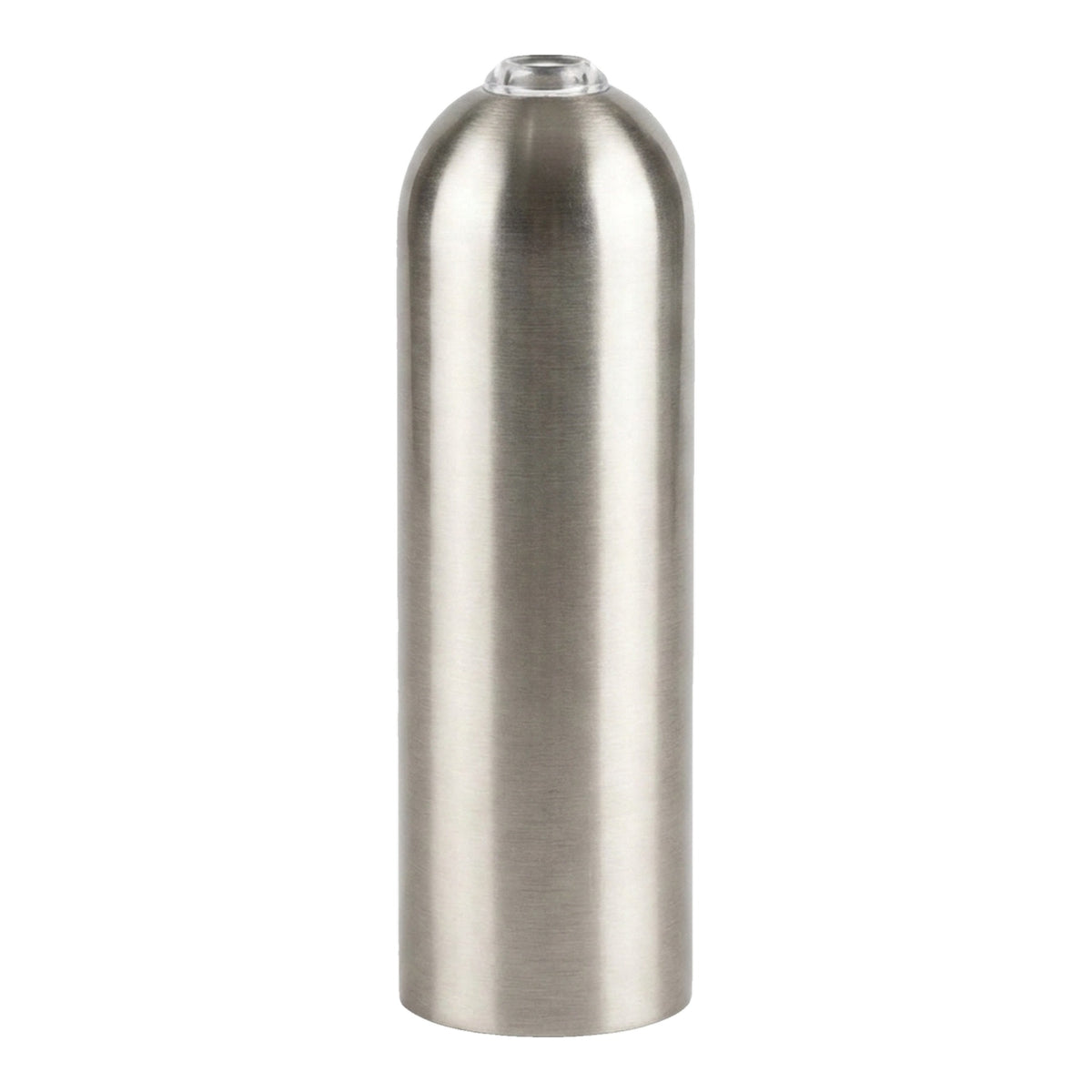 E14 compact metal socket — Satin titanium