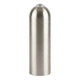 E14 compact metal socket — Satin titanium