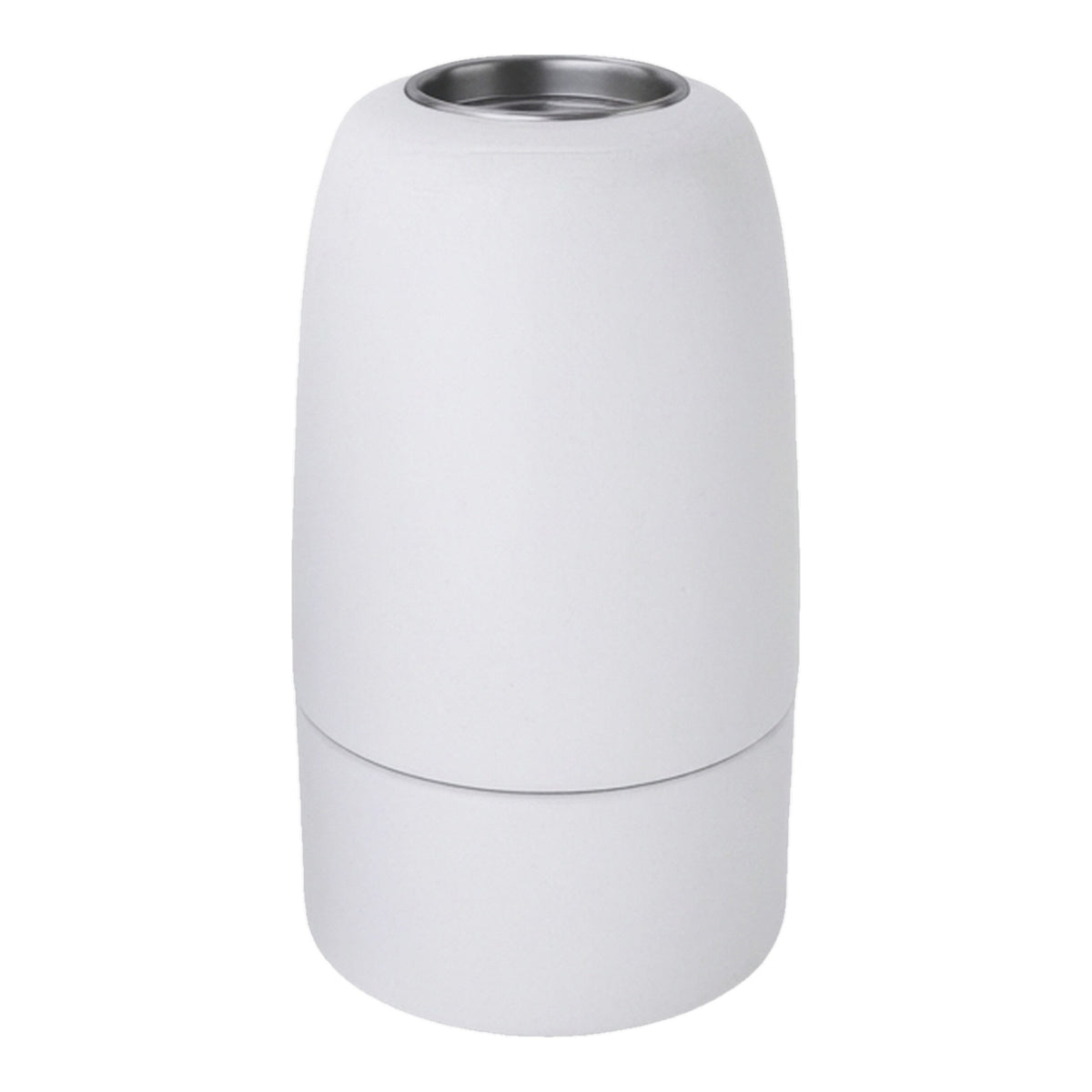 E14 porcelain socket — White