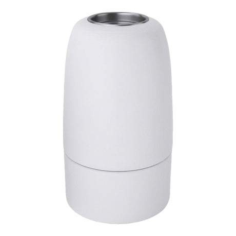 E14 porcelain socket — White