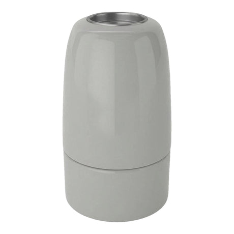 E14 porcelain socket — Grey