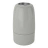 E14 porcelain socket — Grey