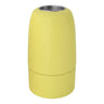 E14 porcelain socket — Yellow