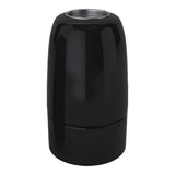 E14 porcelain socket — Black