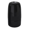 E14 porcelain socket — Black