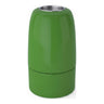E14 porcelain socket — Green
