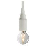 E14 thermoplastic socket — White