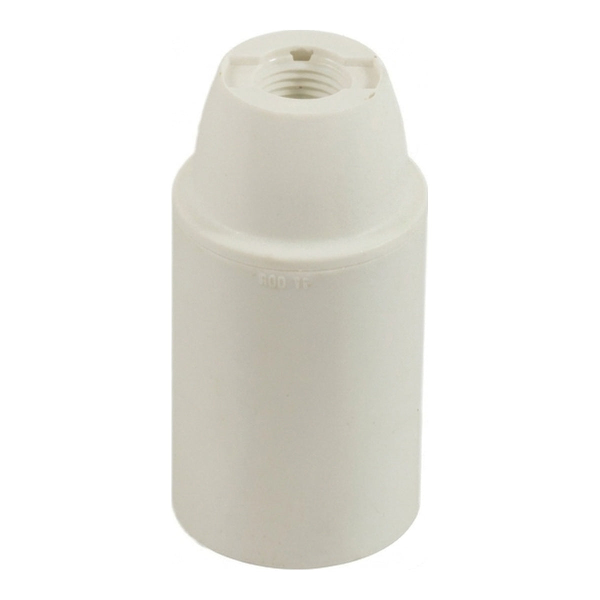 E14 thermoplastic socket — White