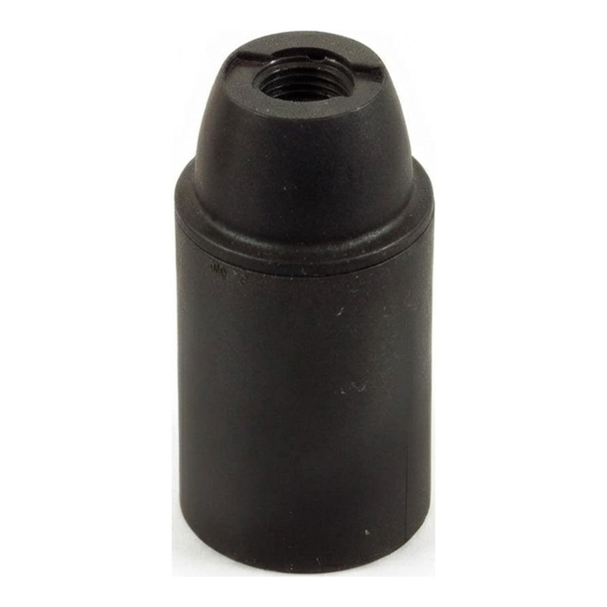 E14 thermoplastic socket — Black