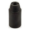 E14 thermoplastic socket — Black