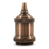 E27 vintage aluminium socket — Copper