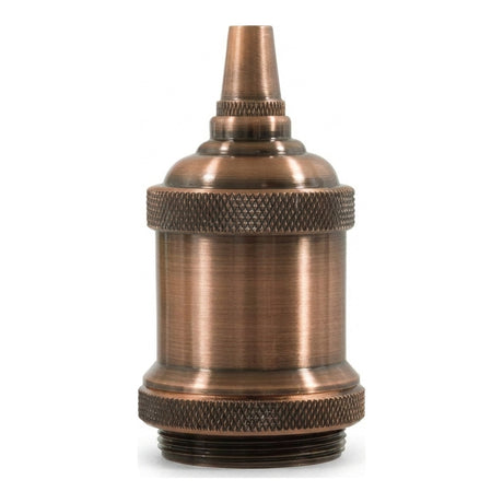 E27 vintage aluminium socket — Copper