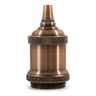 E27 vintage aluminium socket — Copper
