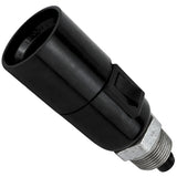 E27 bakelite socket kit with switch on male galvanized cast iron fitting