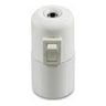 E27 bakelite socket with switch — White