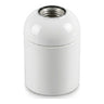 E27 bakelite socket — White