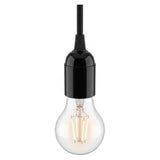 E27 bakelite socket — Black