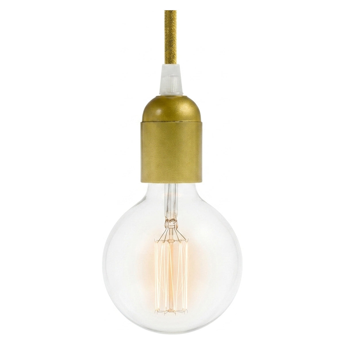 E27 bakelite socket — Gold