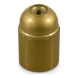 E27 bakelite socket — Gold