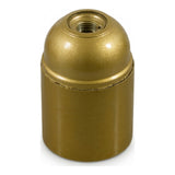 E27 bakelite socket — Gold