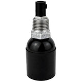 E27 bakelite socket kit on 1/2'' (15x21mm) male galvanized cast iron fitting