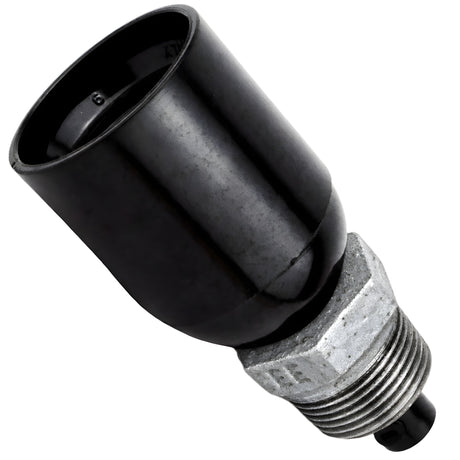 E27 bakelite socket kit on male galvanized cast iron fitting