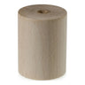 E27 wood socket — Natural