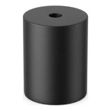 E27 wood socket — Black