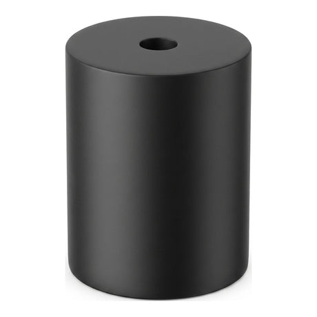 E27 wood socket — Black