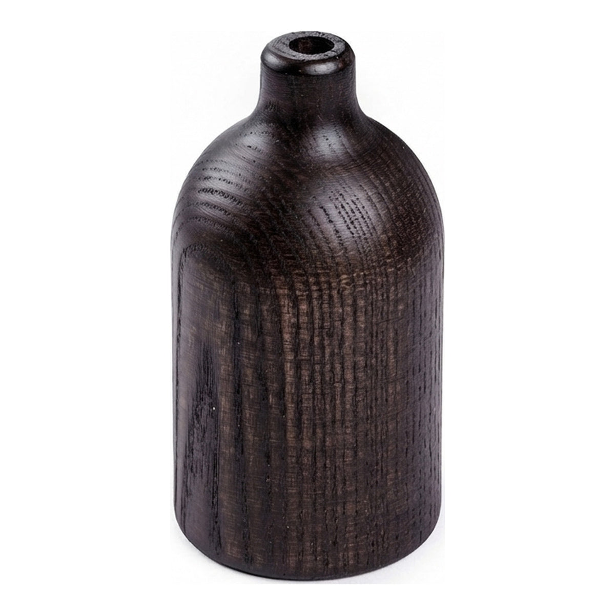 E27 wood socket with hidden cable grip — Wenge effect