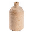 E27 wood socket with hidden cable grip — Natural