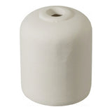 E27 ceramic socket — Biscuit