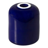 E27 ceramic socket — Blue