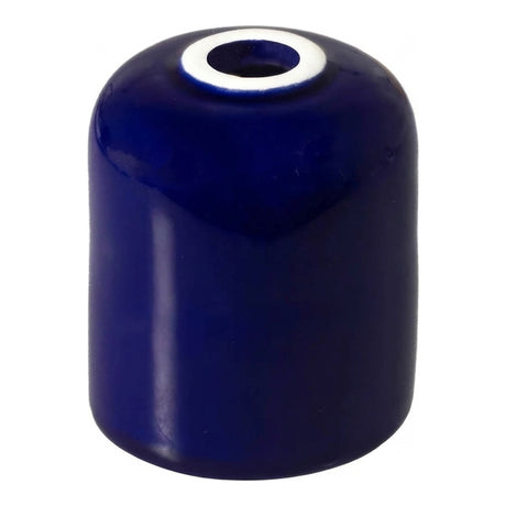 E27 ceramic socket — Blue