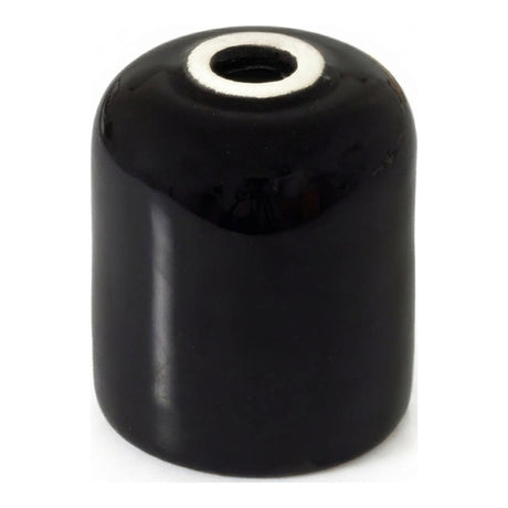 E27 ceramic socket — Black