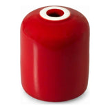 E27 ceramic socket — Red