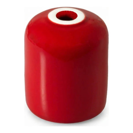E27 ceramic socket — Red