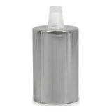 E27 cylindrical metal socket — Conical plastic / Chrome