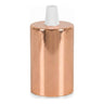 E27 cylindrical metal socket — Conical plastic / Copper