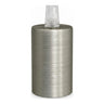 E27 cylindrical metal socket — Conical plastic / Satin titanium