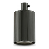 E27 cylindrical metal socket — Cylindrical metal / Black pearl