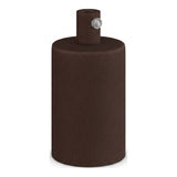 E27 cylindrical metal socket — Cylindrical metal / Rust