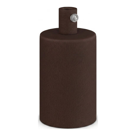 E27 cylindrical metal socket — Cylindrical metal / Rust